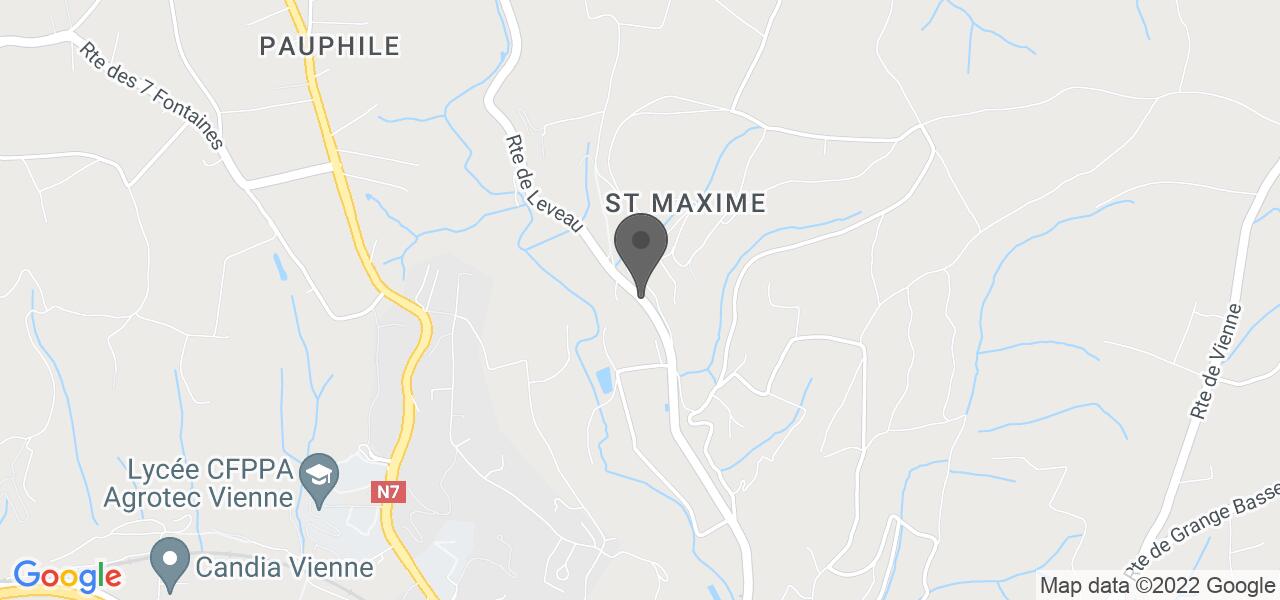 แผนที่การเดินทาง — la côte de bœuf
