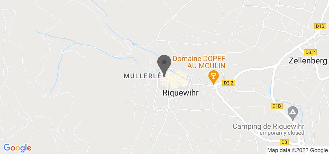 แผนที่การเดินทาง — Le Sarment d'Or 