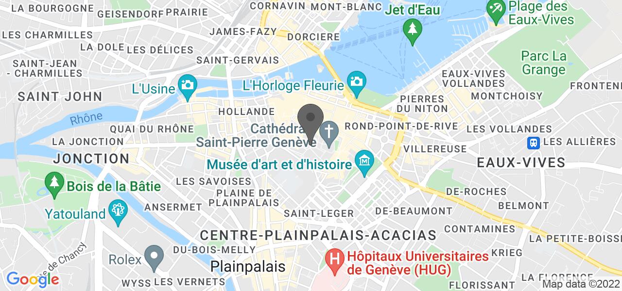 Plan d'accès — Brasserie - Restaurant de l'Hôtel de Ville