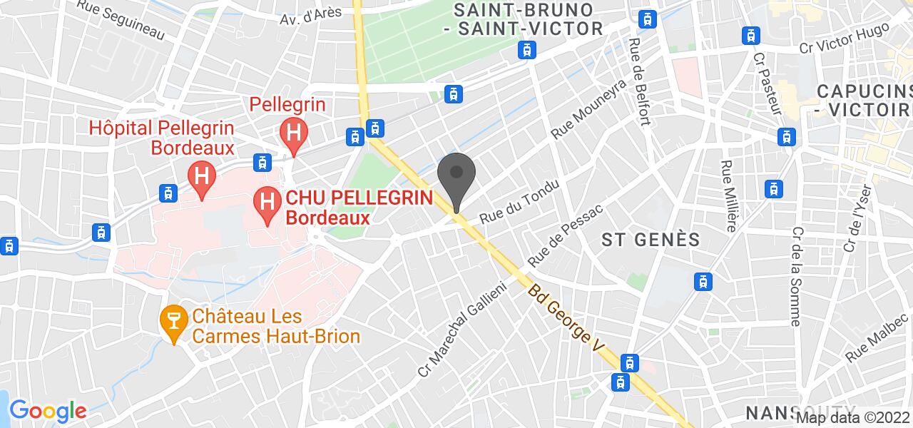 Mappa di accesso — Le Xaintrailles
