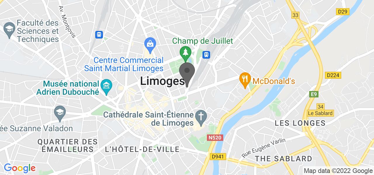 Mappa di accesso — Le Bistrot Jourdan