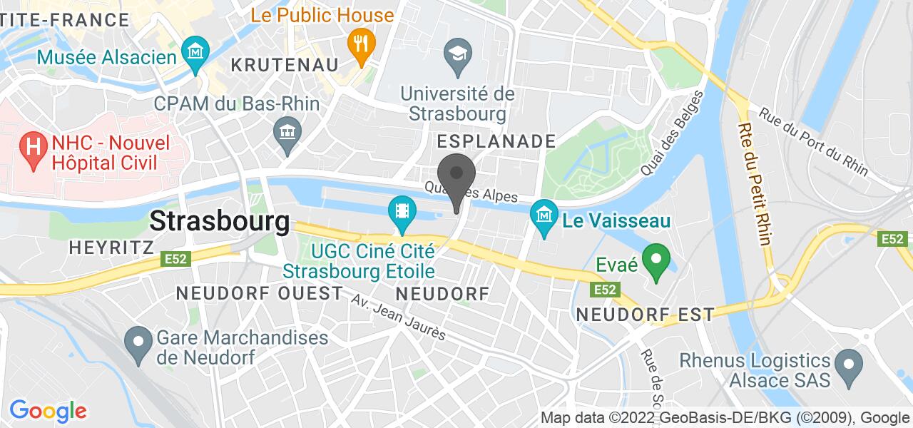 Mapa de acceso — Brasserie Z