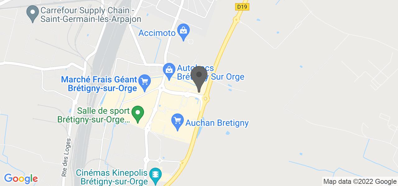 Plan d'accès — Buffalo Grill Bretigny Sur Orge