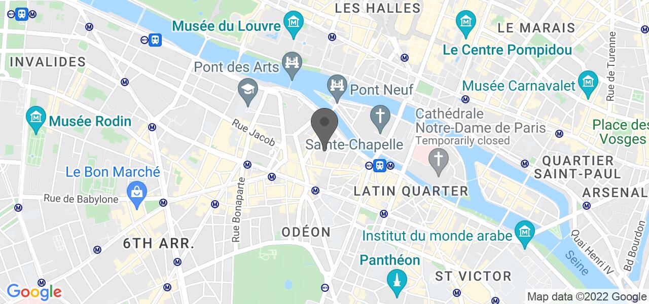 Plan d'accès — Le Christine
