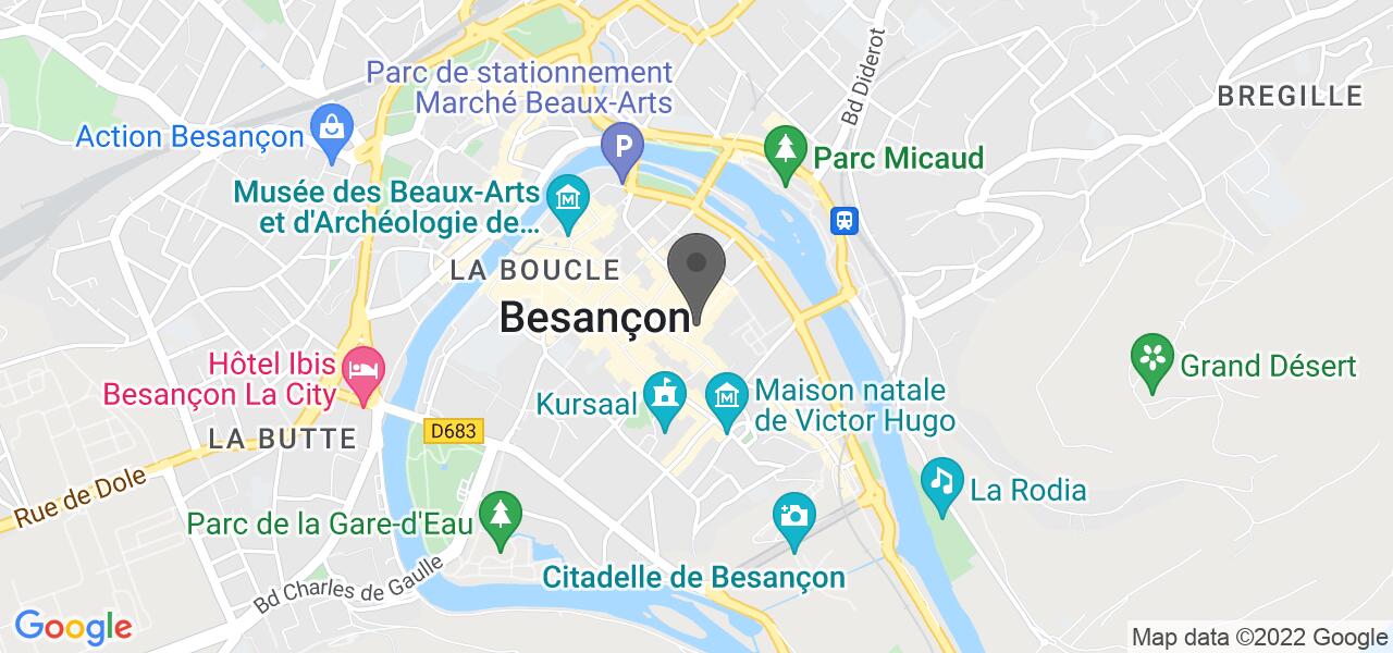Access map — Les Tables d'antan