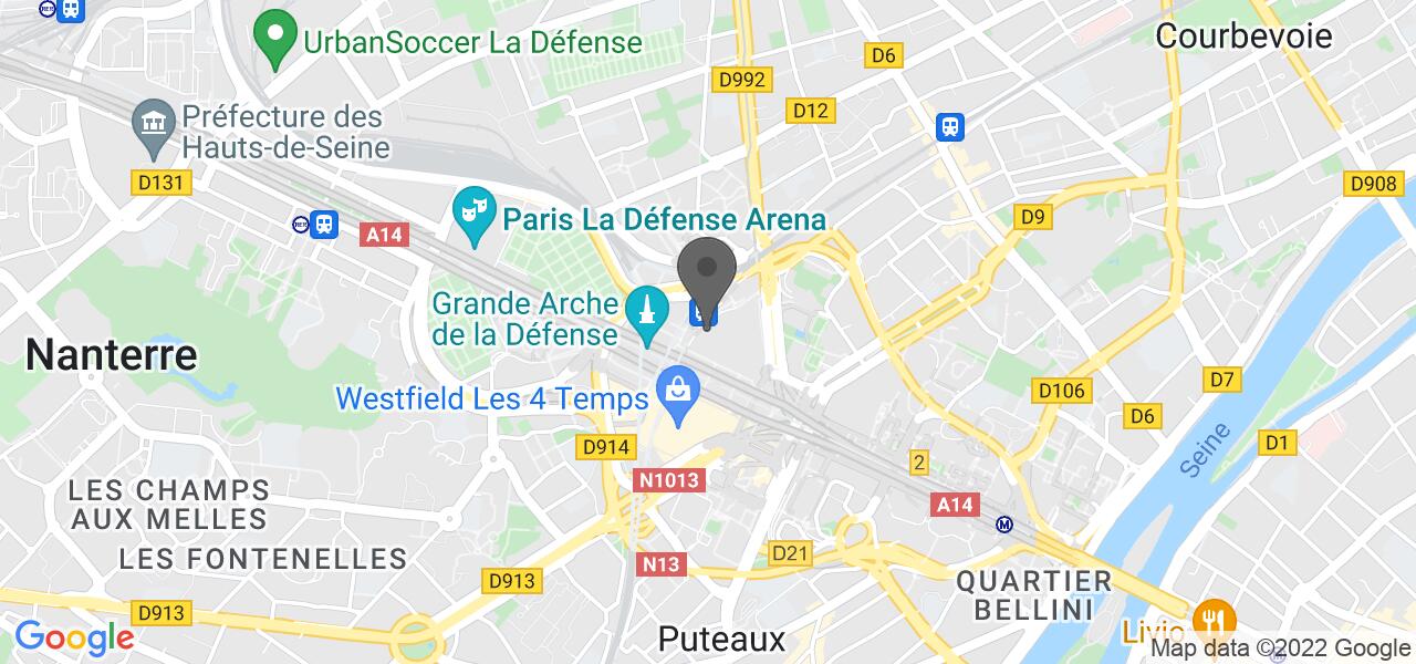 Plan d'accès — Cojean CNIT