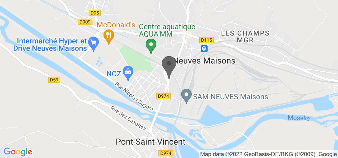 Anfahrtsplan — La Table de Manon
