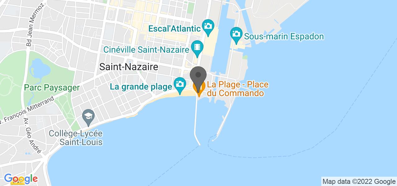 Anfahrtsplan — La Plage