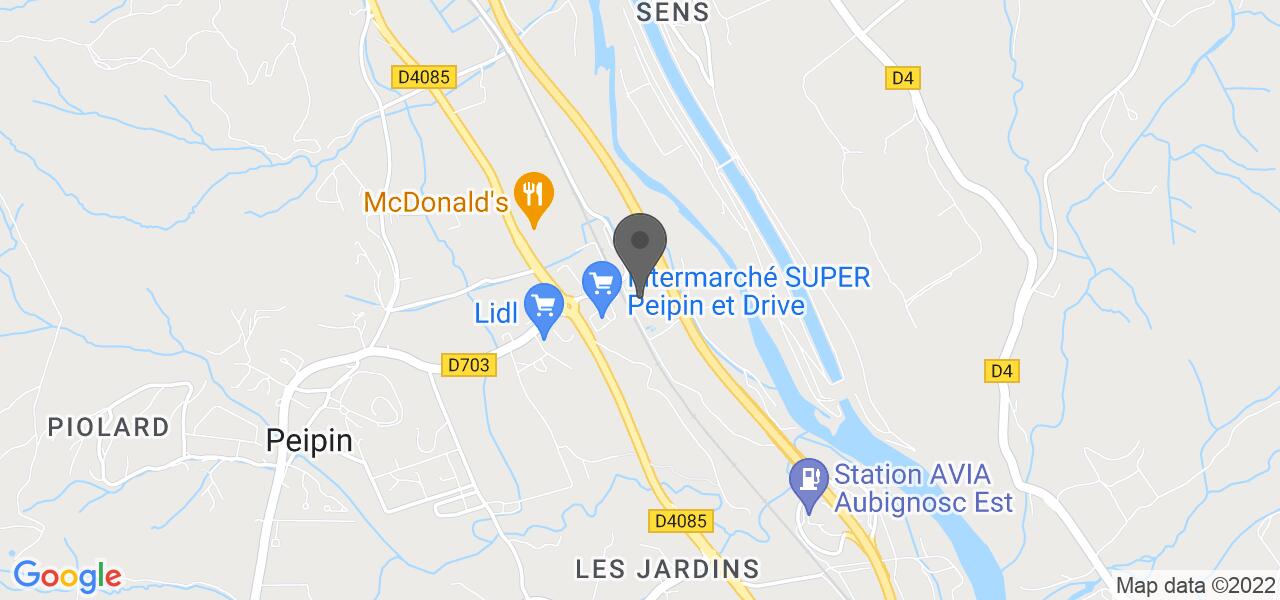 Mappa di accesso — New Wok Buffet