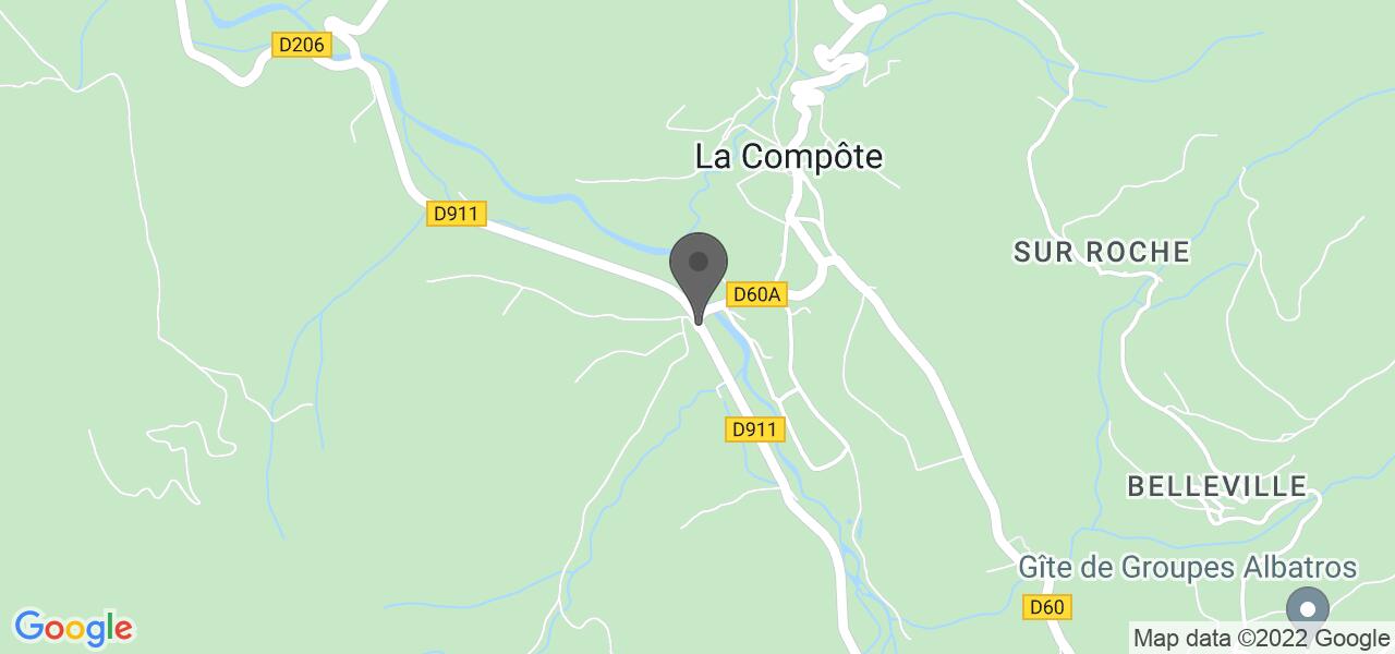 Access map — La Vipérine