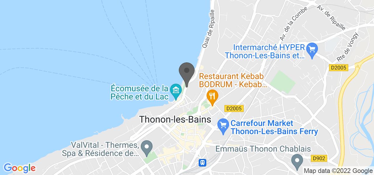 Plan d'accès — Le Remous