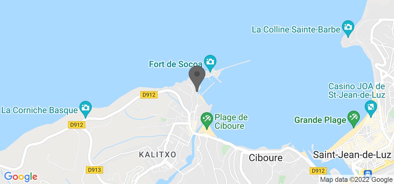 Mapa de acceso — Snack Du Fort
