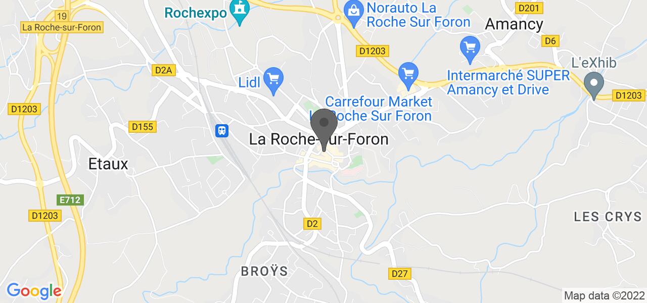 Mappa di accesso — Le Bié
