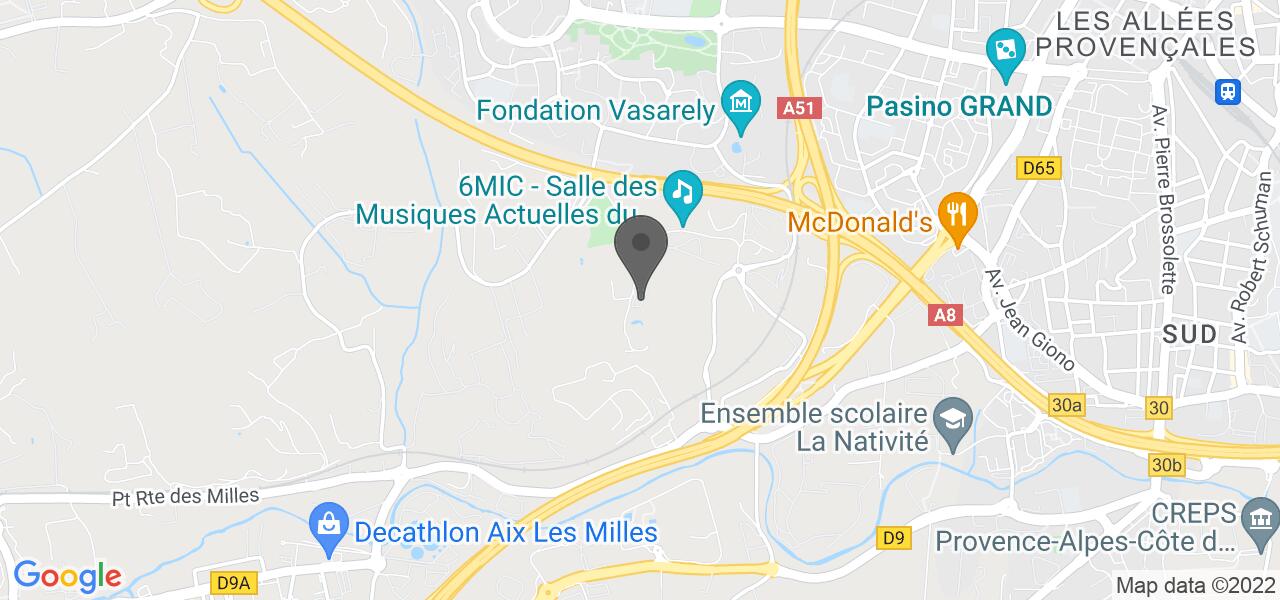 Plan d'accès — Aix Golf