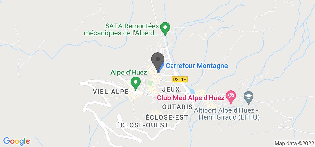 Plan d'accès — Chantebise 2100