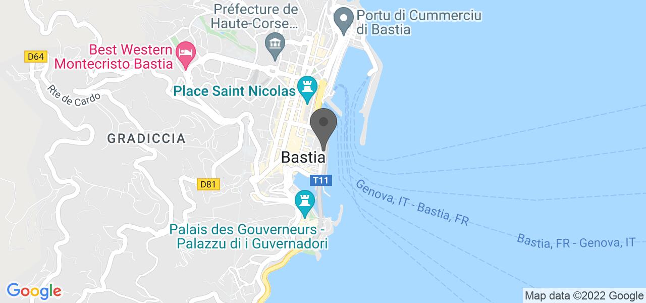 Plan d'accès — Le Cosi