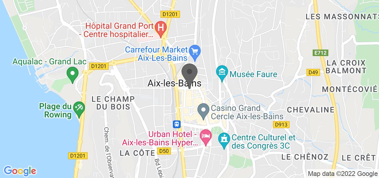 Plan d'accès — Aux Crêpes Gourmandes