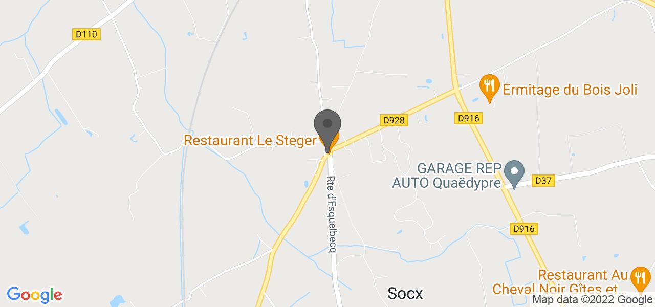 Plan d'accès — Le Steger