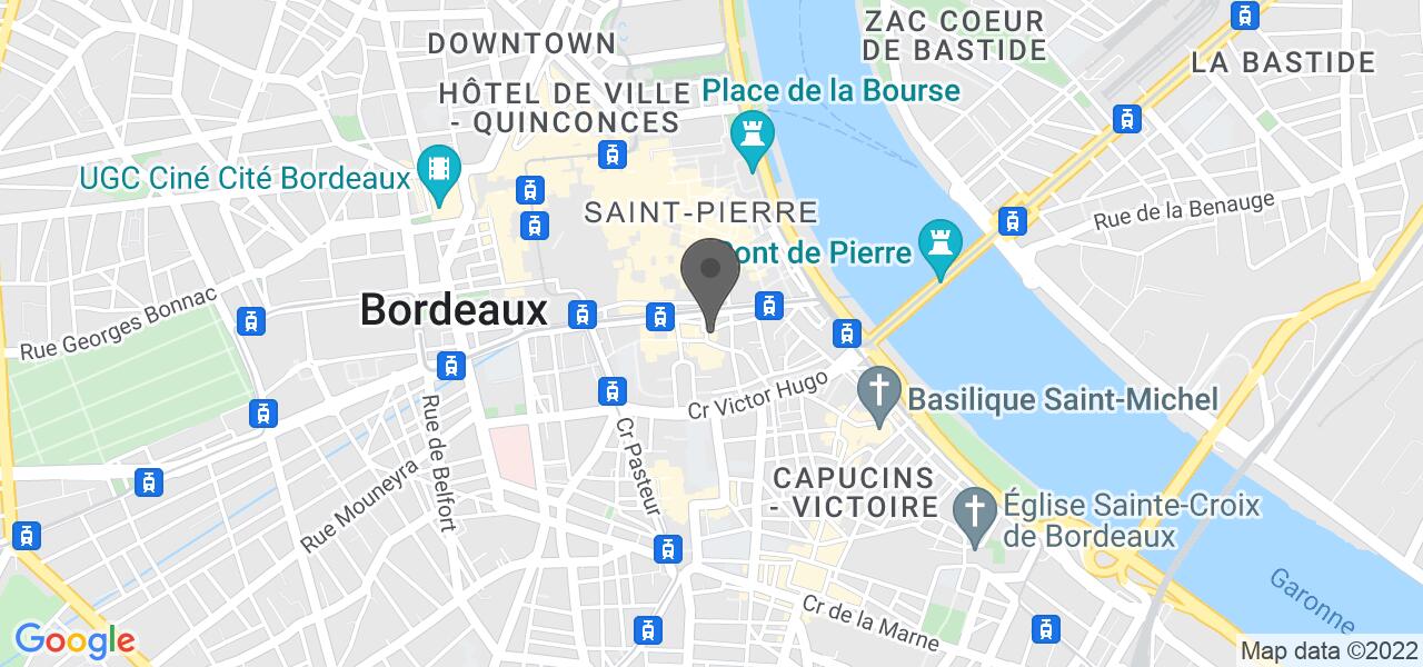 Plan d'accès — Santosha Bordeaux