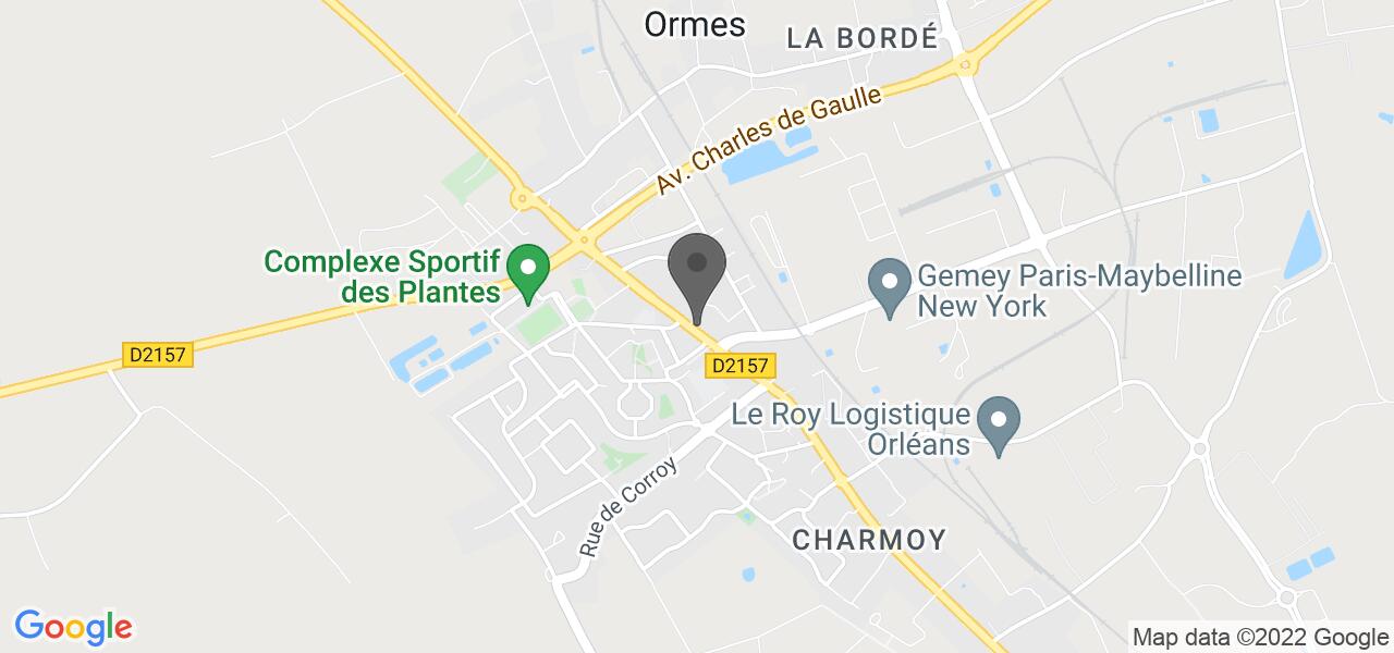 Plan d'accès — Le 122
