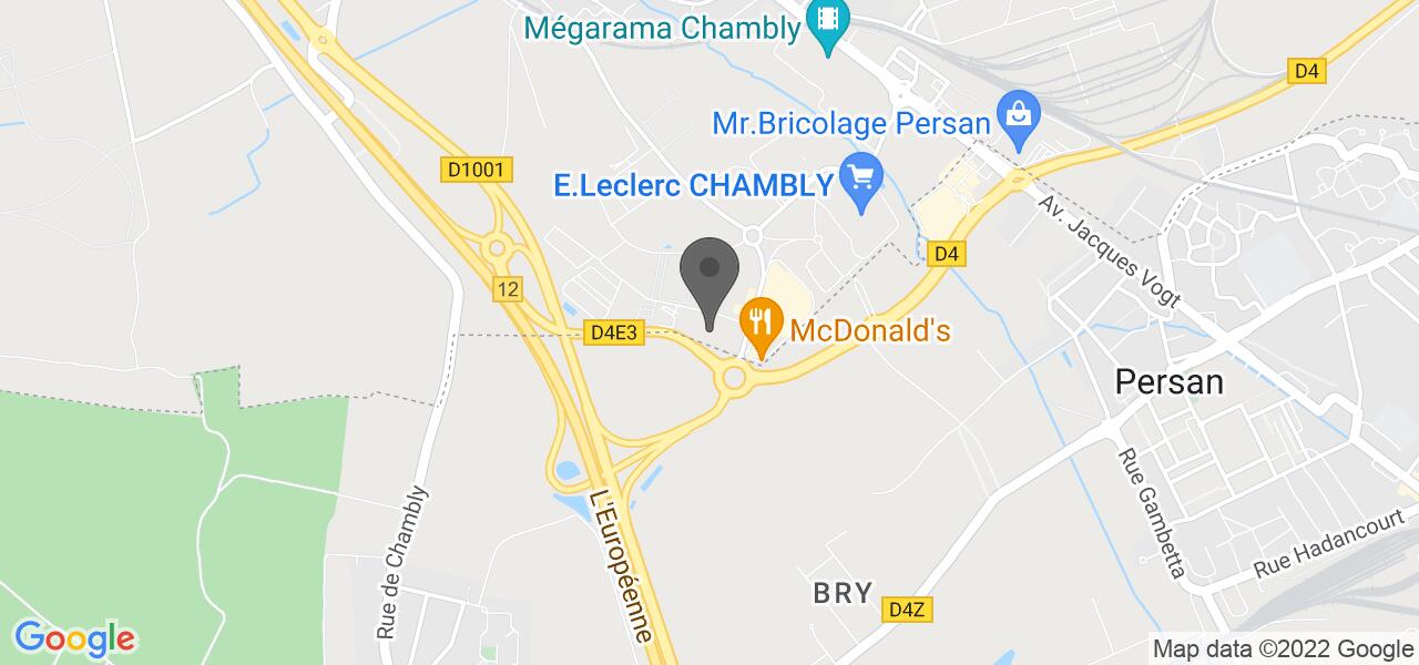 Plan d'accès — Buffalo Grill Chambly