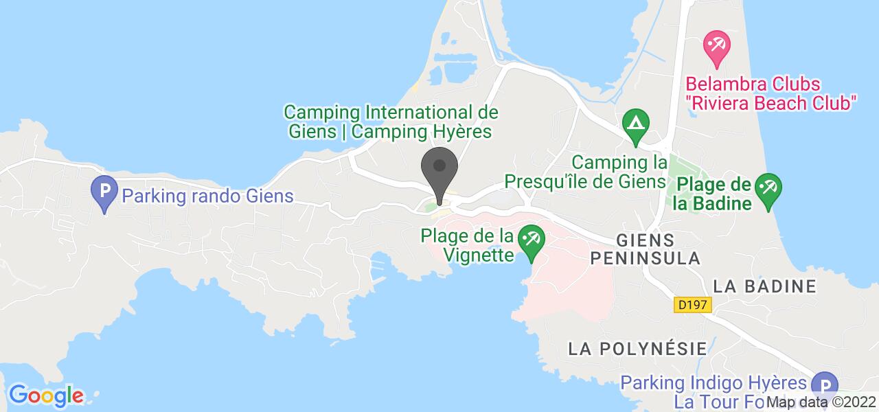 Plan d'accès — La Jeannette