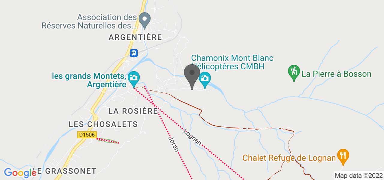 Plan d'accès — La Crèmerie du Glacier