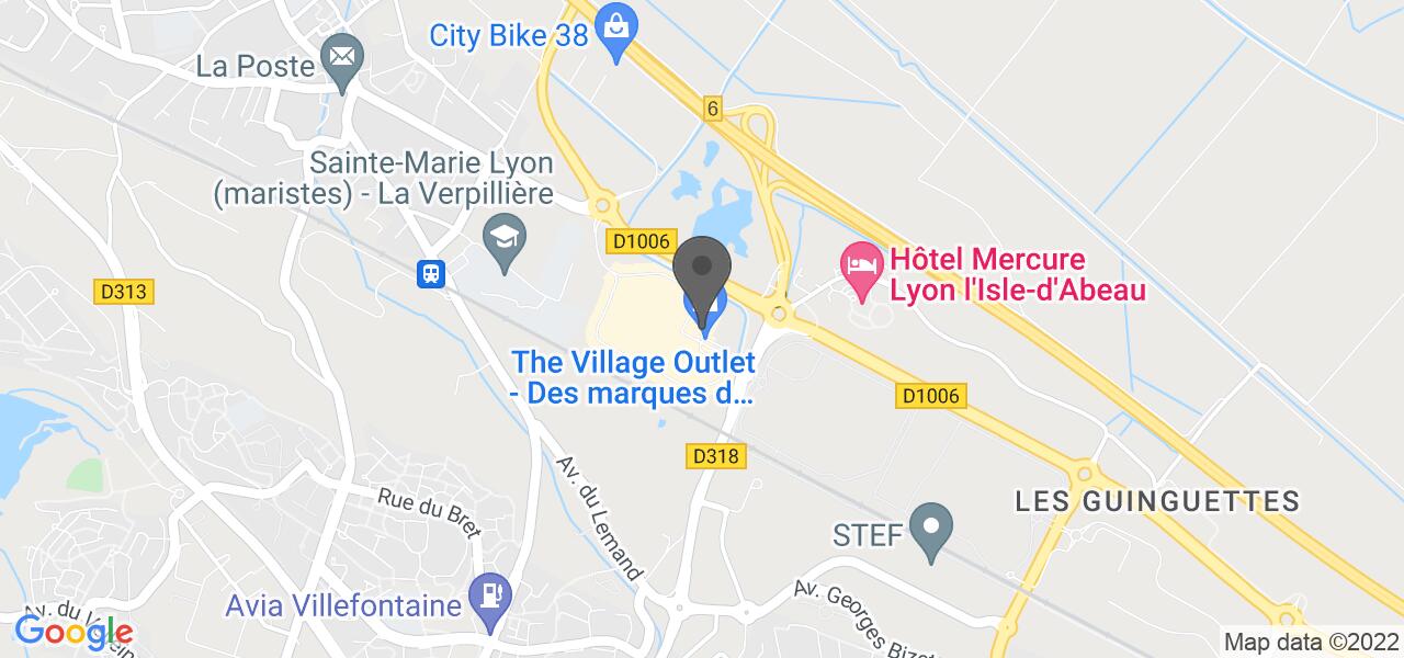 Plan d'accès — Bistrot Colette The Village