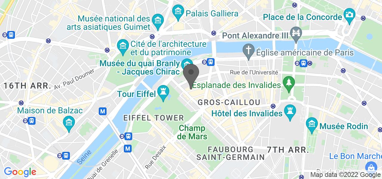 Plan d'accès — Firmin le Barbier