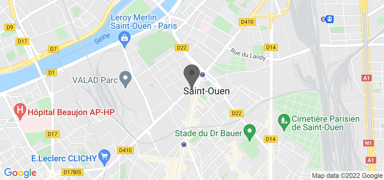 Mapa de acceso — L’atelier 15