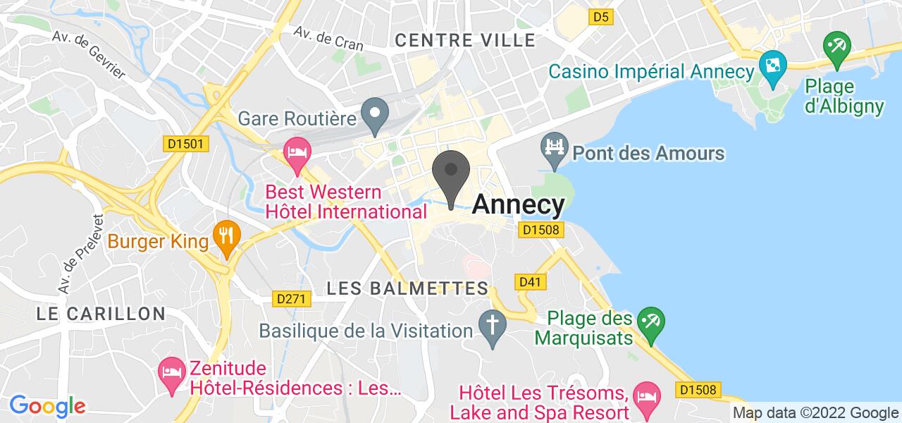 Plan d'accès — Le Freti