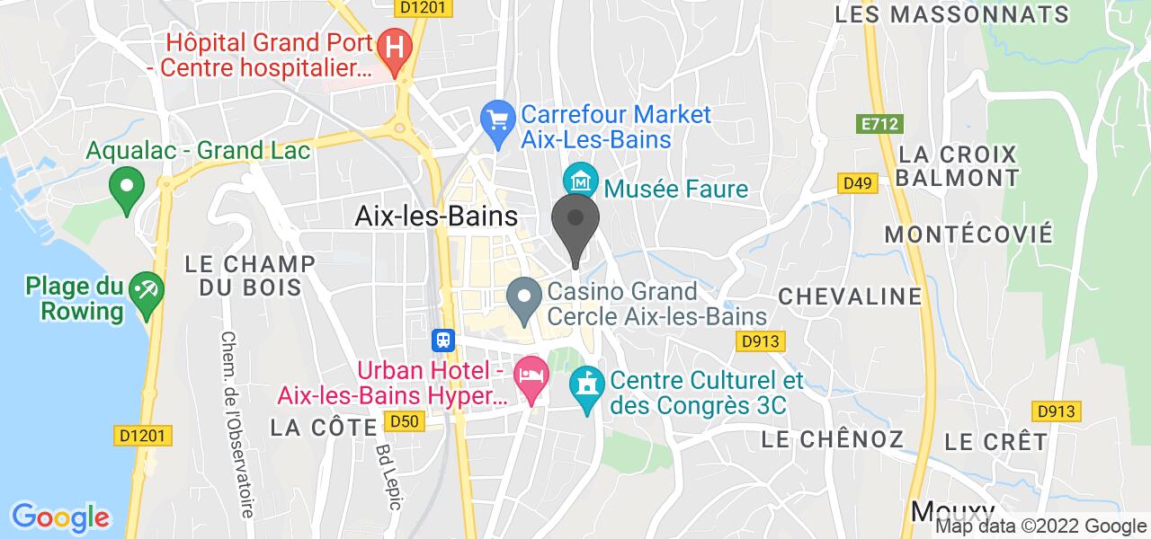Plan d'accès — Le comptoir de l'église