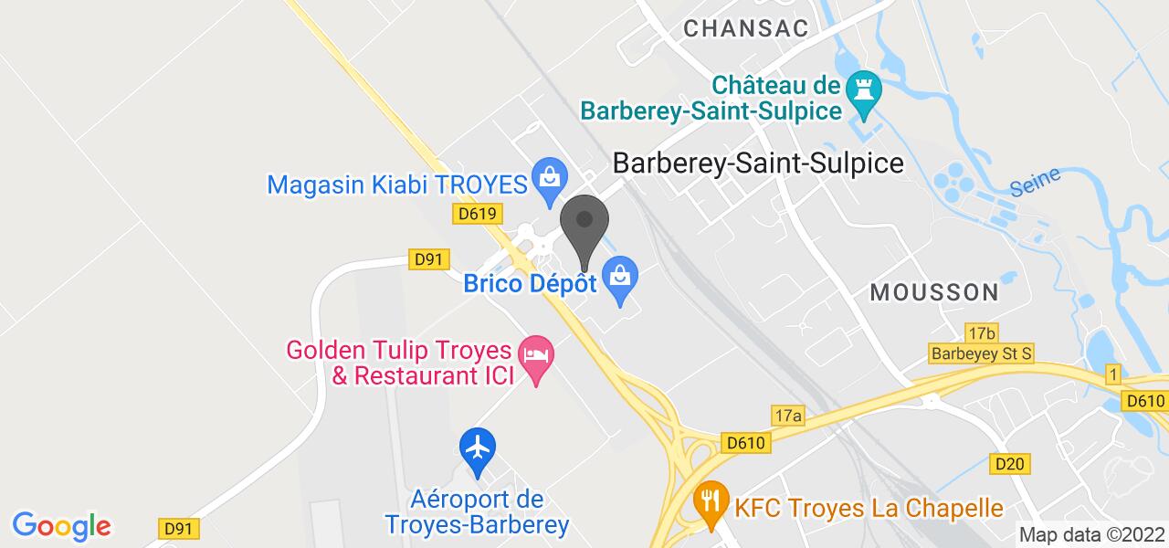 Plan d'accès — A La Bonne Heure