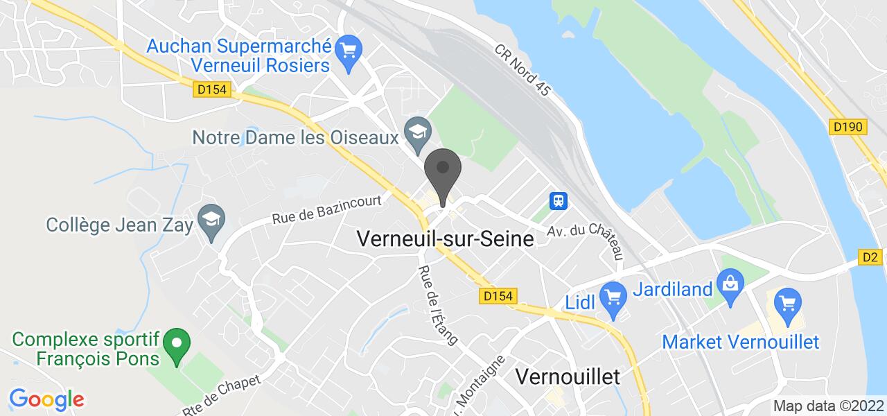 Mappa di accesso — Le Jardin Breton