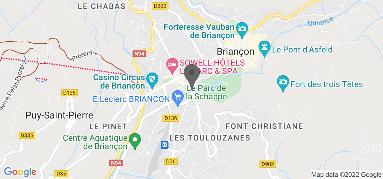 Plan d'accès — Le Cosy