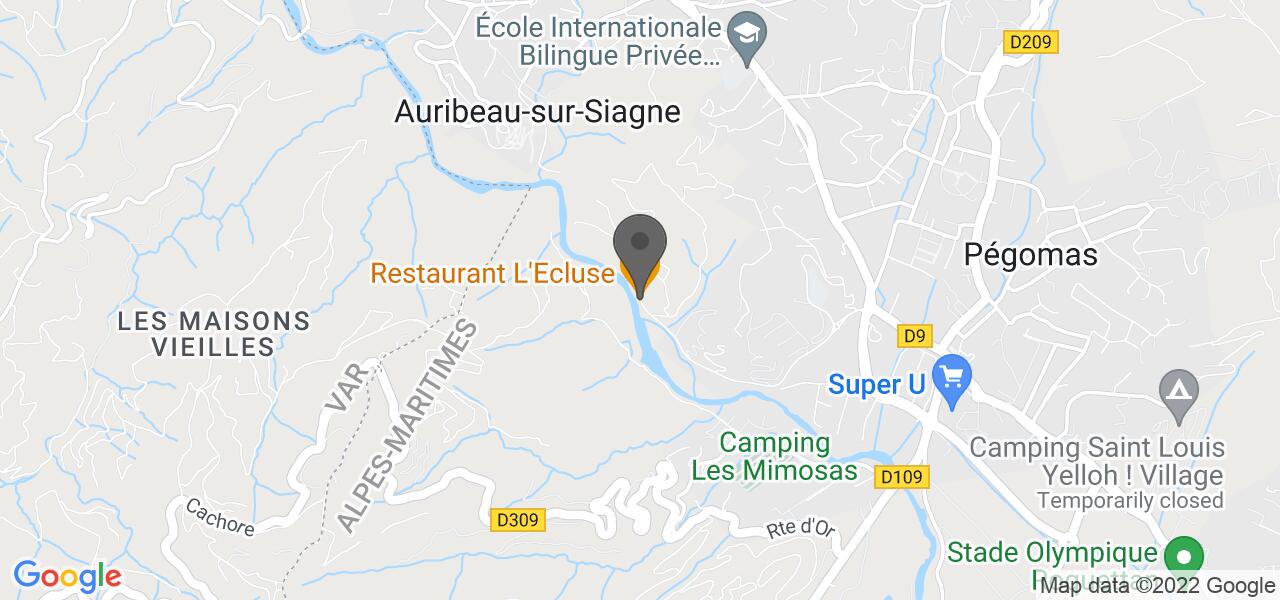 Anfahrtsplan — L'Écluse