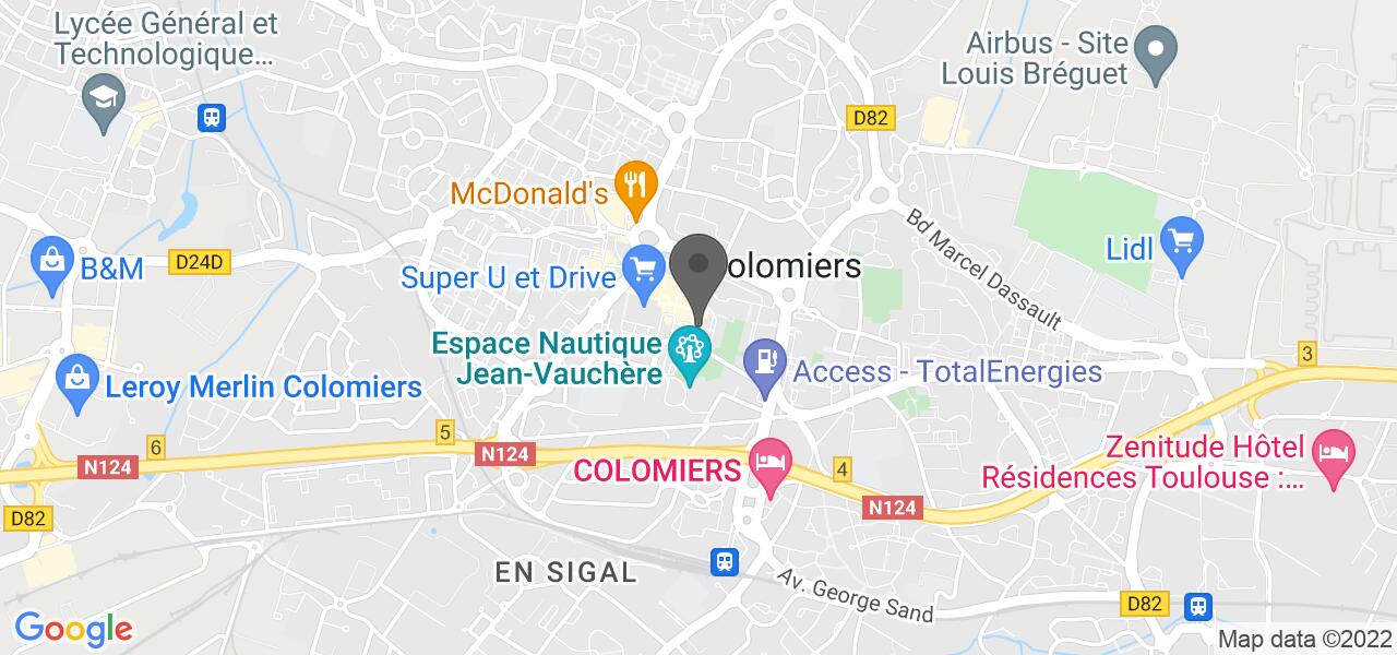 Plan d'accès — A l'Yvona