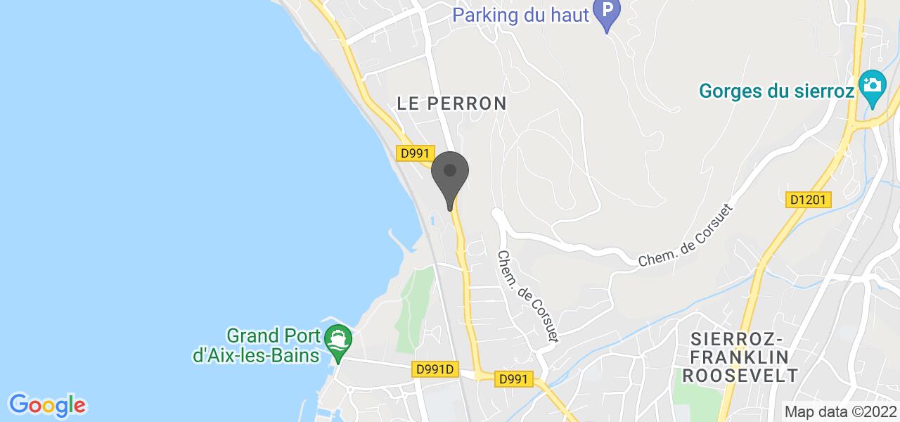Anfahrtsplan — Les Suites du Lac