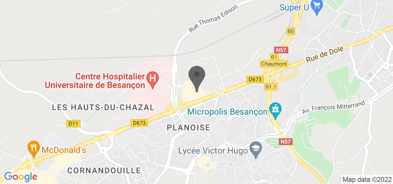 Plan d'accès — Wok Number One