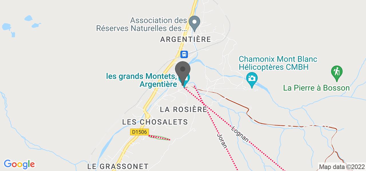 Anfahrtsplan — La Table de Plan Joran