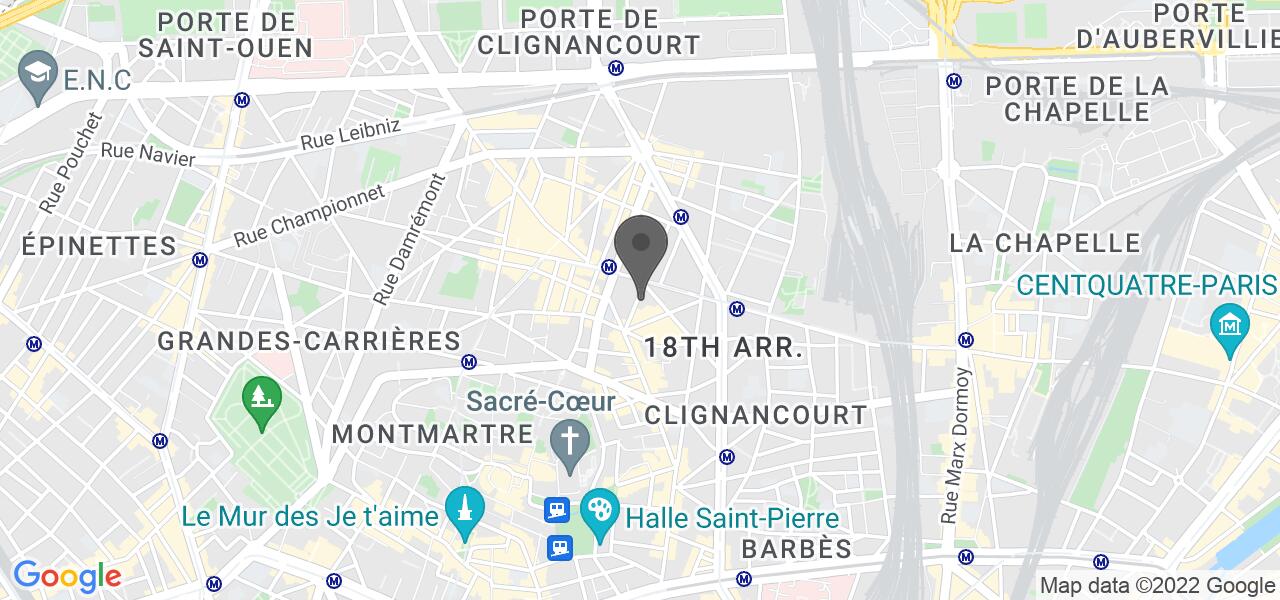 Mapa de acesso — Le Réciproque