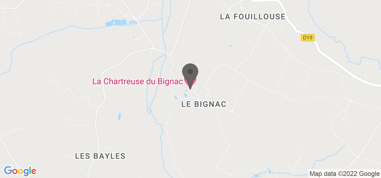 アクセスマップ — LA CHARTREUSE DE BIGNAC