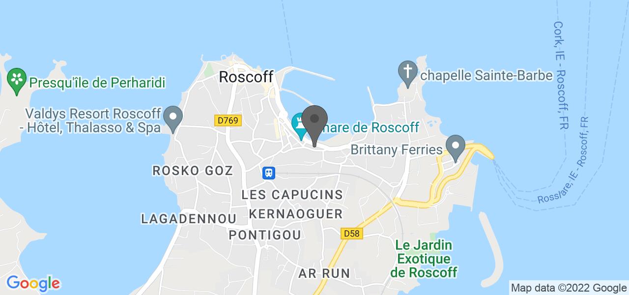 Plan d'accès — Les Alizés