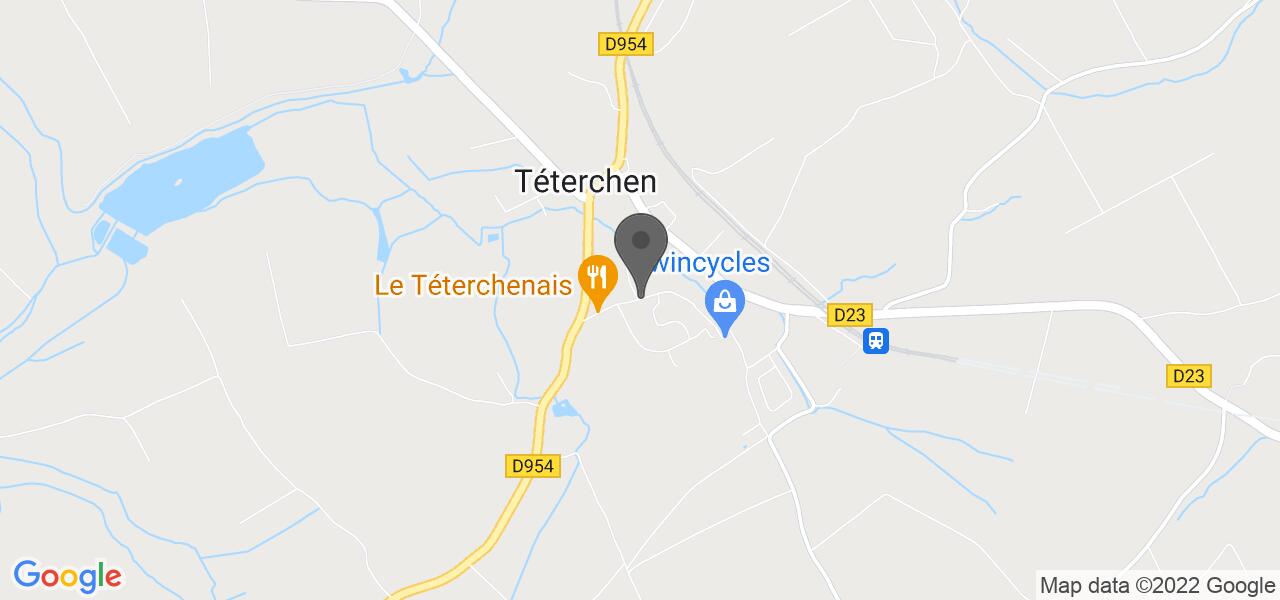 Anfahrtsplan — Le Téterchenais