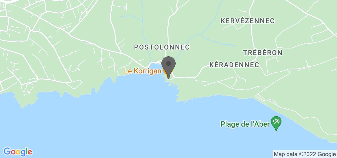 Plan d'accès — Crêperie Le Korrigan