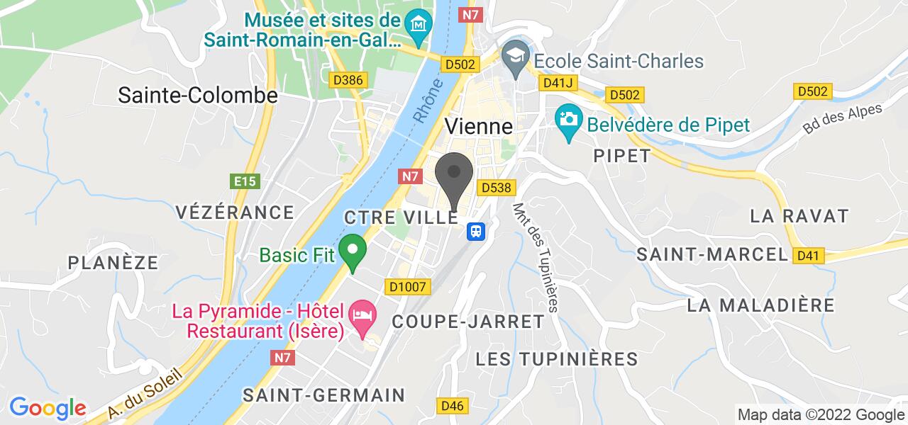 Plan d'accès — La Brasserie d'Alice