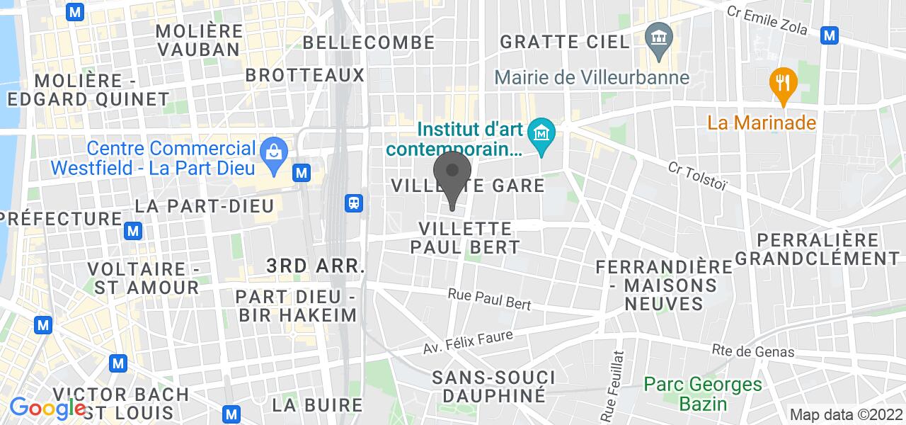 แผนที่การเดินทาง — La Billebaude
