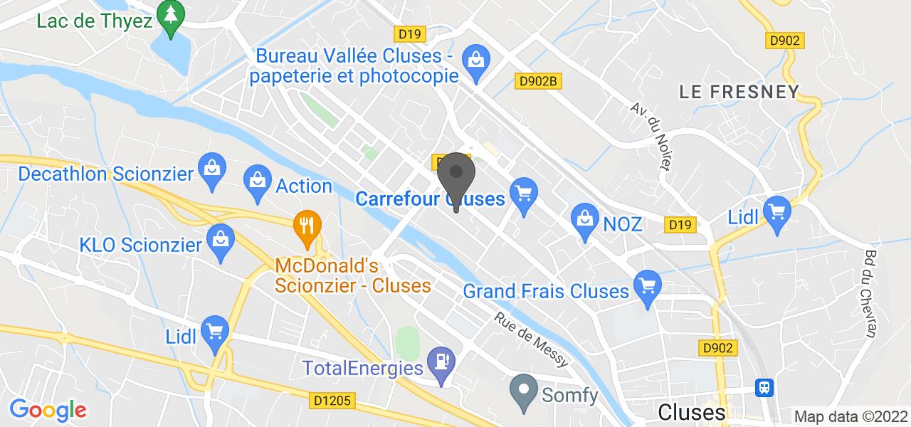 Plan d'accès — Le Mandarin