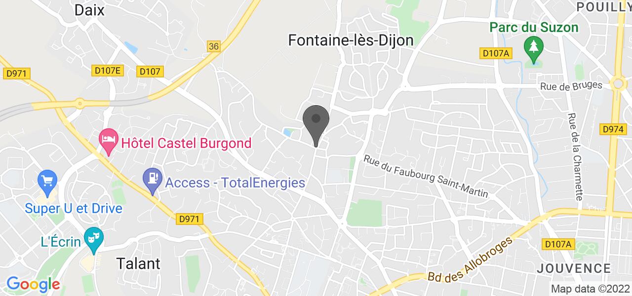 Plan d'accès — L'Échappée Belle