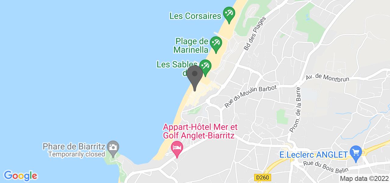 Routekaart — L’Amour à la Plage